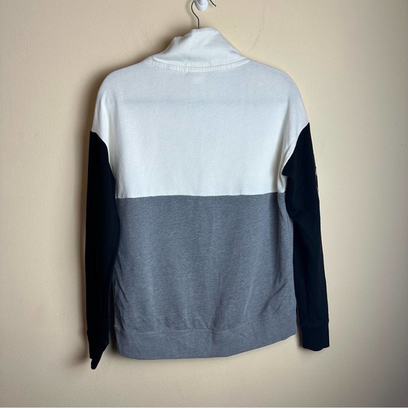 PINK Everyday Lounge Half Zip Pullover Black Gray White Womens XS - Picture 5 of 11